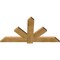 Ekena Millwork Kennewick Rough Sawn Timber Gable Bracket, Western Red Cedar, 60"W x 32"H x 2"D x 6"F, 13/12 Pitch GBW060X32X0206KEN00RWR - alternate 3